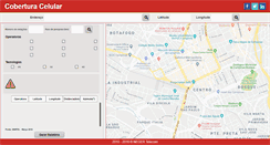 Desktop Screenshot of coberturacelular.com.br